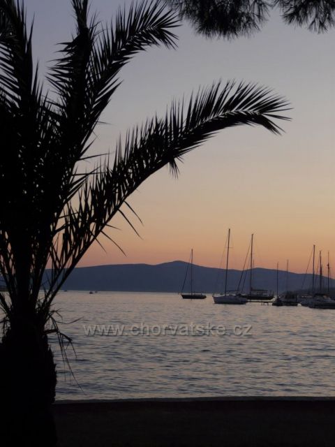 Trogir při západu slunce