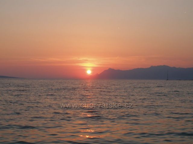 Západ slunce Makarska