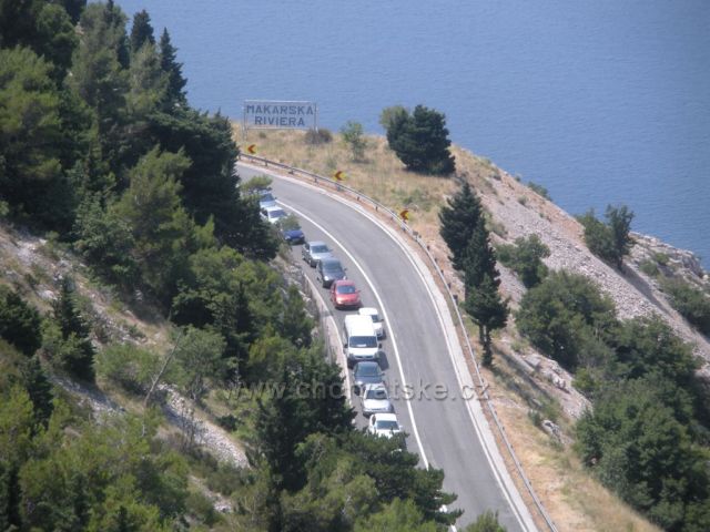 sjezd na Makarskou rivieru