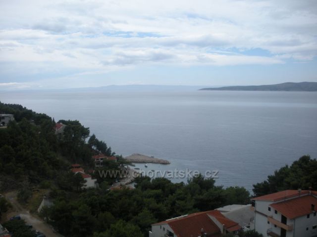 Pohled z okna Brela Zelici