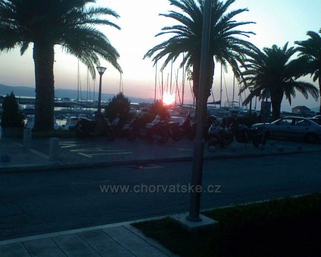 Baško Voda- západ slunce