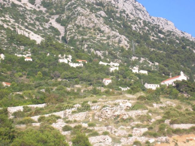 staré Drašnice zničené zemětřesením v r. 1962