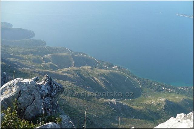 Pobřeží Jadranu z Riliče