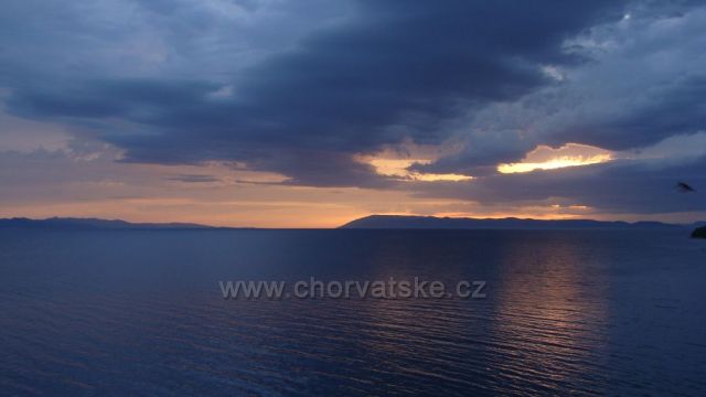 zapad slnka v Igrane