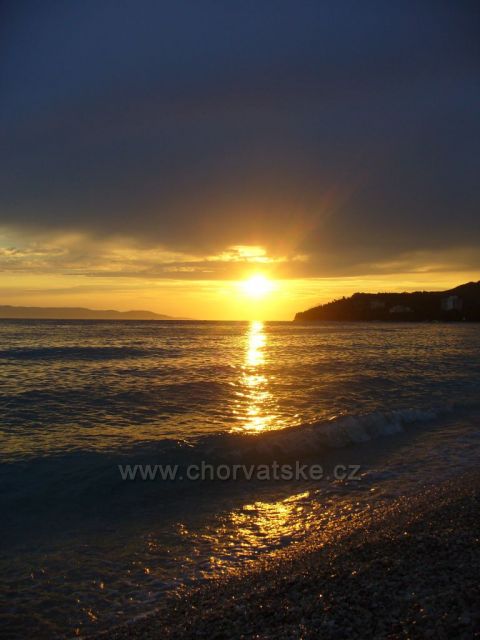 Tučepi-západ slunce