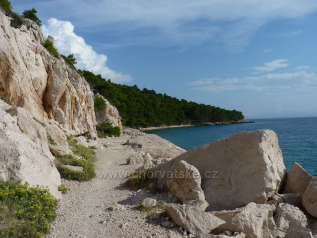 Makarská - mezi Makarskou a Krvavicí