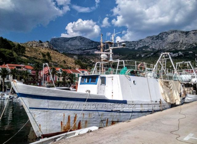 Podgora-v přístavu